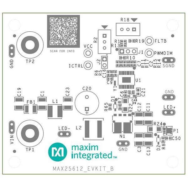 MAX25612BEVKIT# electronic component of Analog Devices