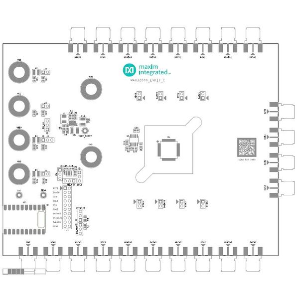 MAX32000EVKIT# electronic component of Analog Devices