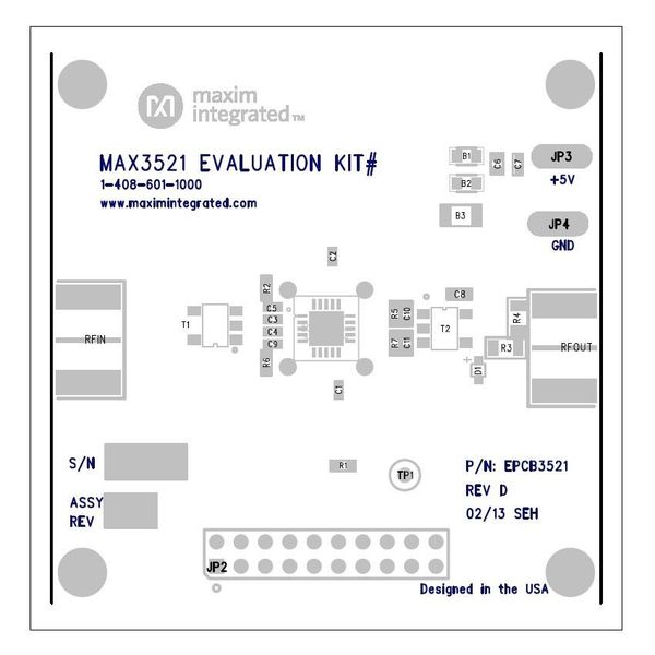 MAX3521EVKIT# electronic component of Analog Devices