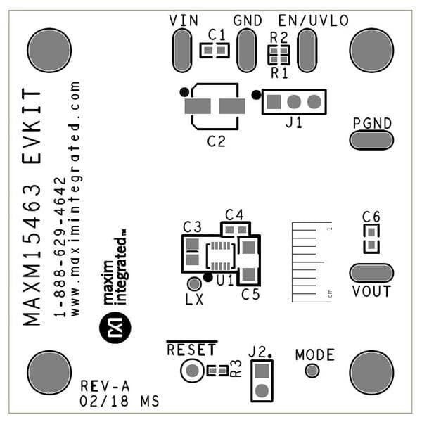 MAXM15463EVKIT# electronic component of Analog Devices