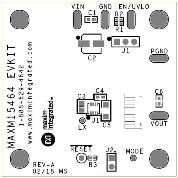 MAXM15464EVKIT# electronic component of Analog Devices