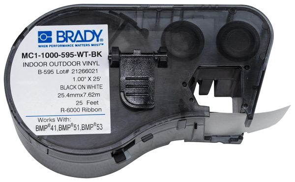 MC1-1000-595-WT-BK electronic component of Brady