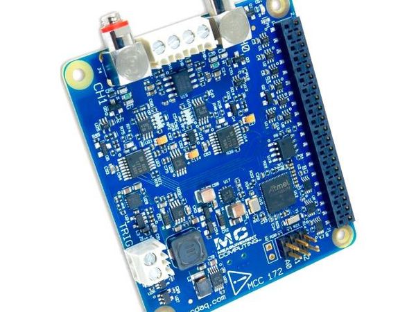 MCC 172: IEPE MEASUREMENT DAQ HAT FOR RA Modules Accessories