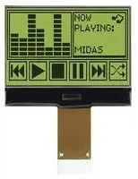 MCCOG128064B12W-SPR electronic component of Midas