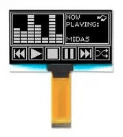 MCOT128064HV-WM electronic component of Midas