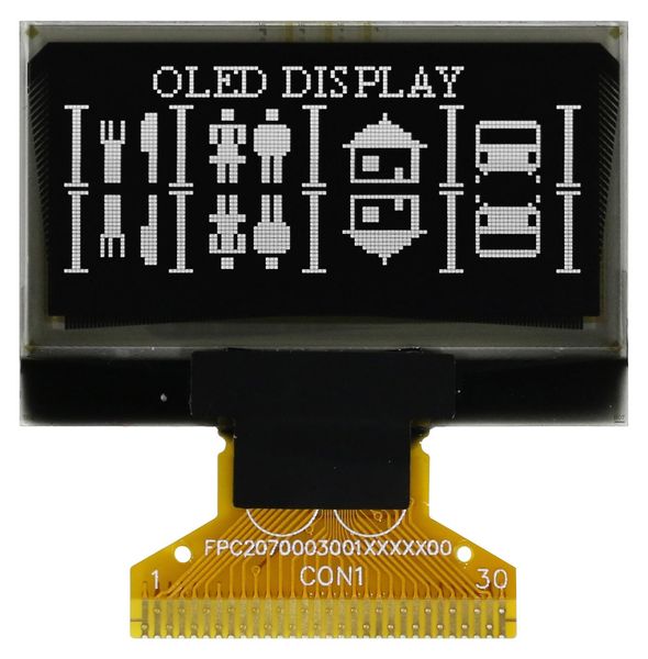 MCOT128064P1V-WM electronic component of Midas