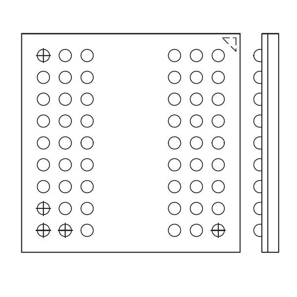 MT48LC16M16A2B4-6A:G electronic component of Micron