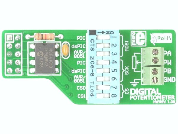 DIGITALPOT electronic component of MikroElektronika