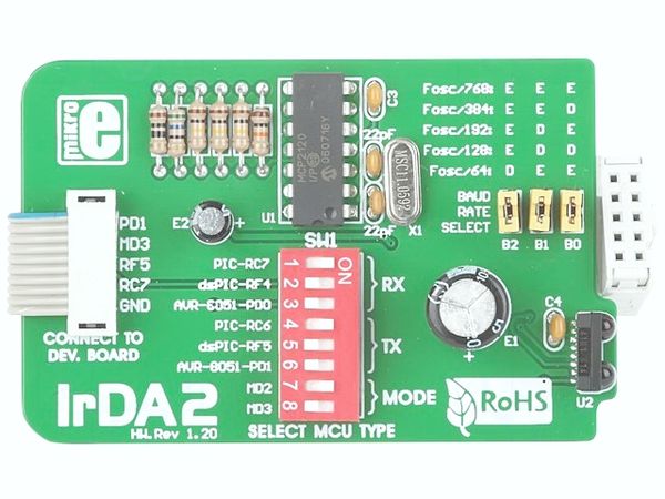 IRDA2 electronic component of MikroElektronika