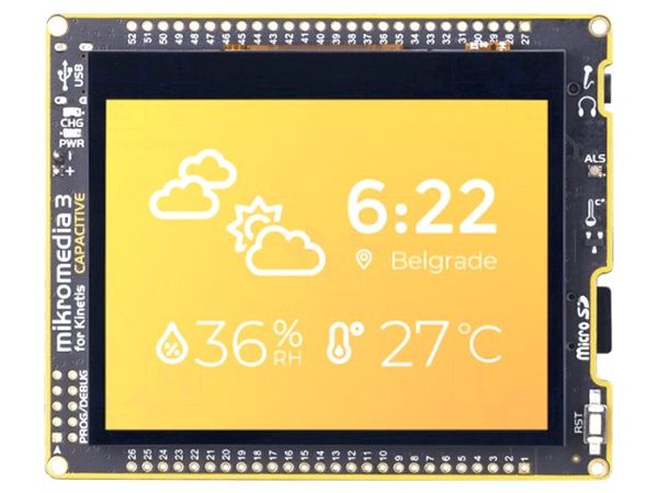 MIKROMEDIA 3 FOR KINETIS CAPACITIVE electronic component of MikroElektronika