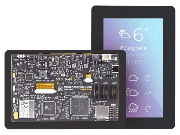 MIKROMEDIA 5 FOR KINETIS CAPACITIVE FPI electronic component of MikroElektronika