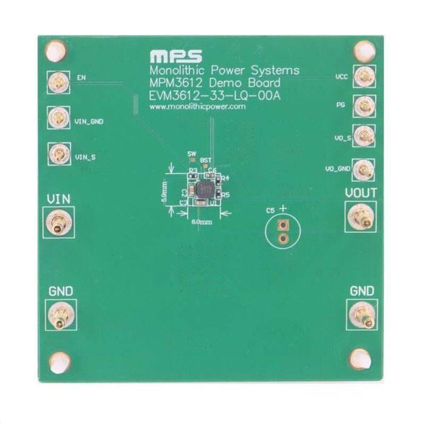 EVM3612-33-LQ-00A electronic component of Monolithic Power Systems