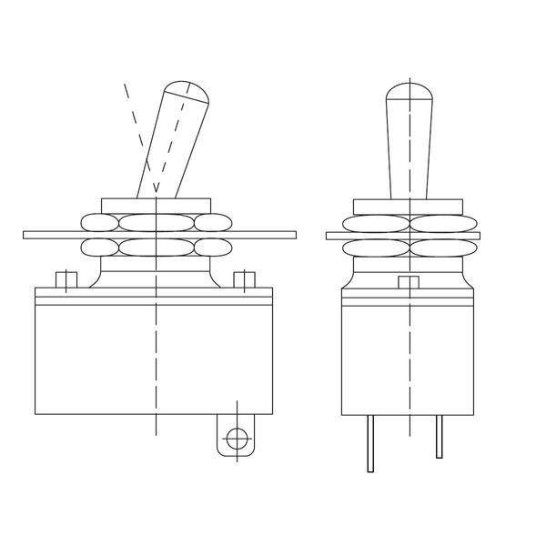 103-0132-EVX electronic component of Mountain Switch