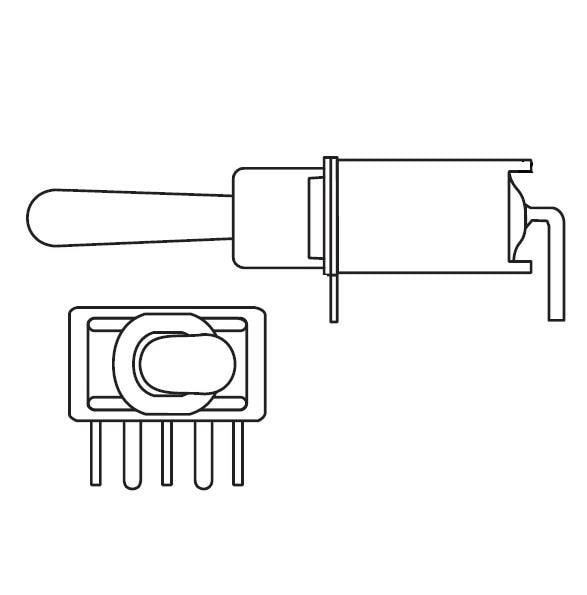 108-1AS3T1695-EVX electronic component of Mountain Switch