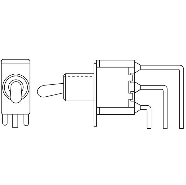 108-1MS1T2B4M7QE-EVX electronic component of Mountain Switch