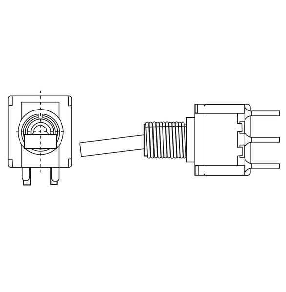 108-1MS2T6B1M1QE-EVX electronic component of Mountain Switch