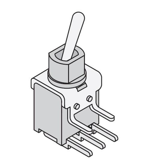 108-2AS1T1609-EVX electronic component of Mountain Switch