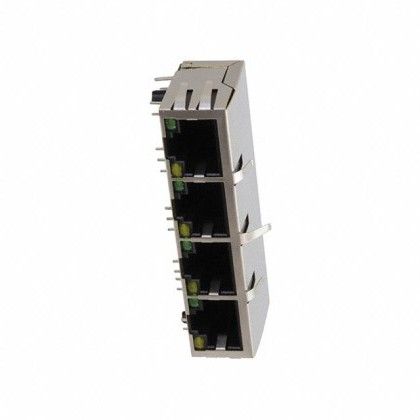 MTJG-4-88TX1-FSD-PG-LH-M4C Modular Connectors / Ethernet Connectors