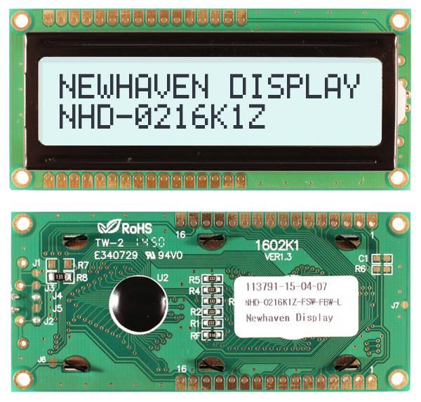 NHD-0216K1Z-FSW-FBW-L electronic component of Newhaven Display