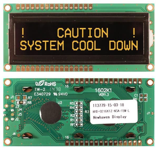 NHD-0216K1Z-NSA-FBW-L electronic component of Newhaven Display