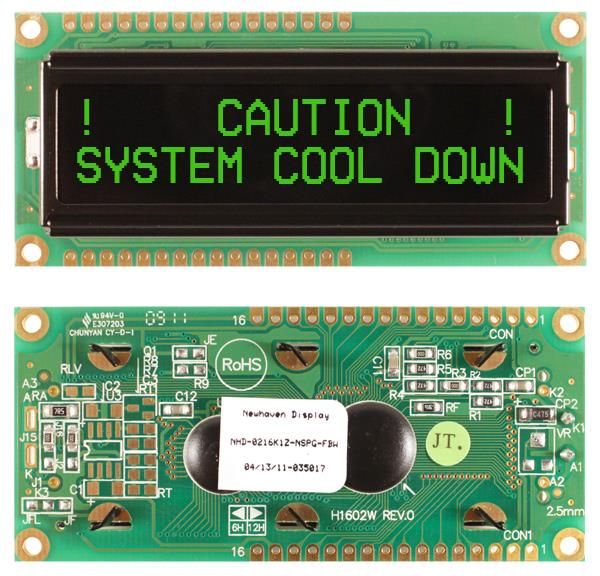 NHD-0216K1Z-NSPG-FBW electronic component of Newhaven Display