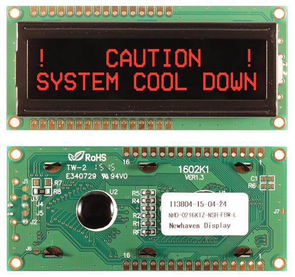 NHD-0216K1Z-NSR-FBW-L electronic component of Newhaven Display