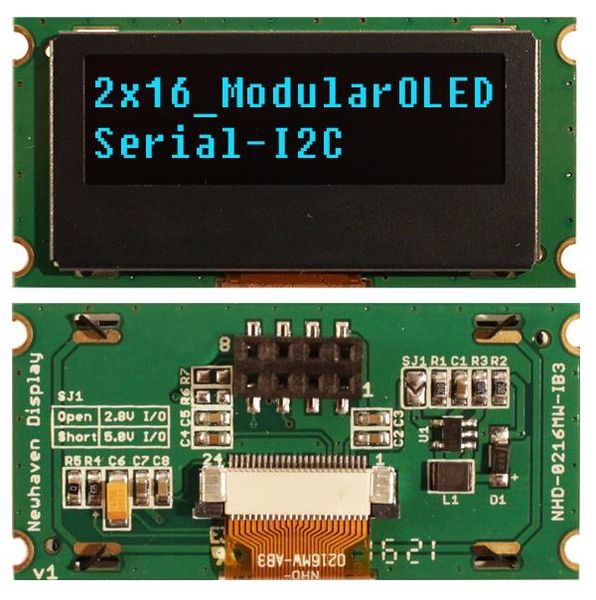 NHD-0216MW-IB3 electronic component of Newhaven Display