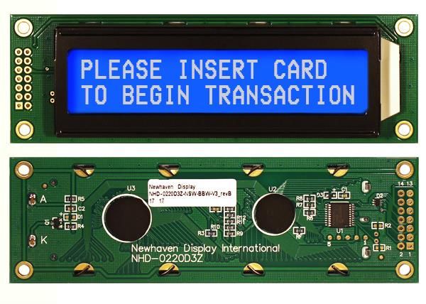 NHD-0220D3Z-NSW-BBW-V3 electronic component of Newhaven Display