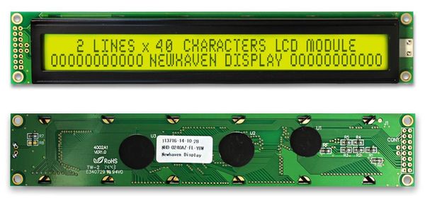 NHD-0240AZ-FL-YBW electronic component of Newhaven Display