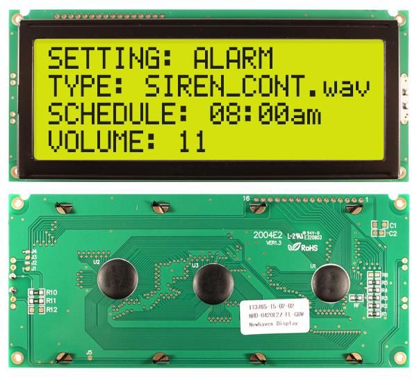 NHD-0420E2Z-FL-GBW electronic component of Newhaven Display