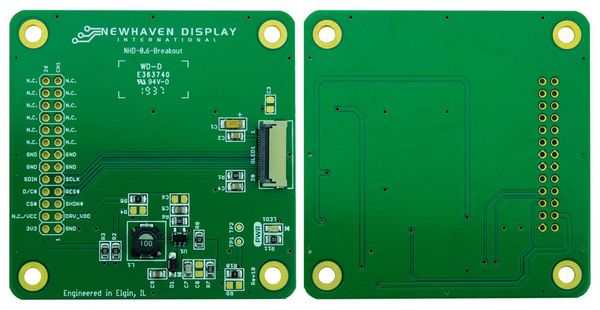 NHD-0.6-BREAKOUT electronic component of Newhaven Display