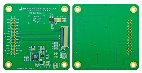NHD-1.27-BREAKOUT electronic component of Newhaven Display
