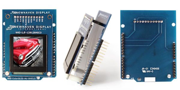 NHD-1.5-AU-SHIELD electronic component of Newhaven Display