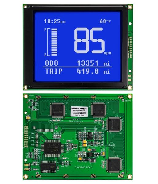 NHD-160128WG-BTMI-VZ#-1 electronic component of Newhaven Display