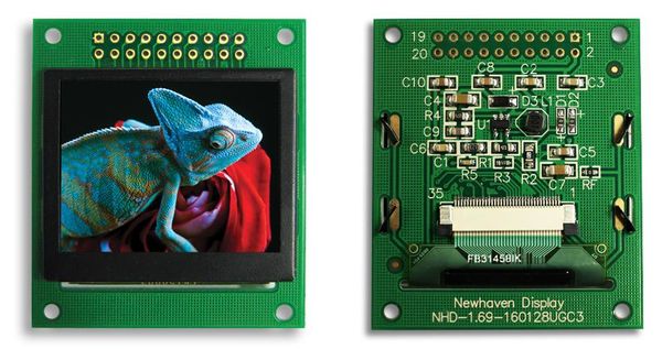 NHD-1.69-160128UGC3 electronic component of Newhaven Display