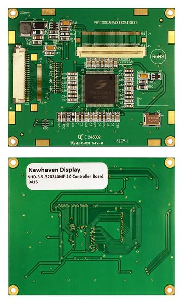 NHD-3.5-320240MF-20 Controller Board electronic component of Newhaven Display
