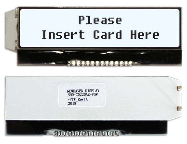 NHD-C0220AZ-FSW-FTW electronic component of Newhaven Display