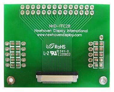 NHD-FFC28 electronic component of Newhaven Display