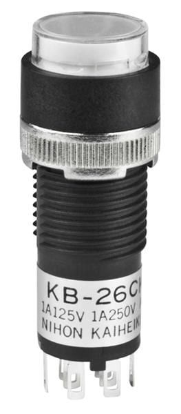 KB26CKW01-6G-JB electronic component of NKK Switches