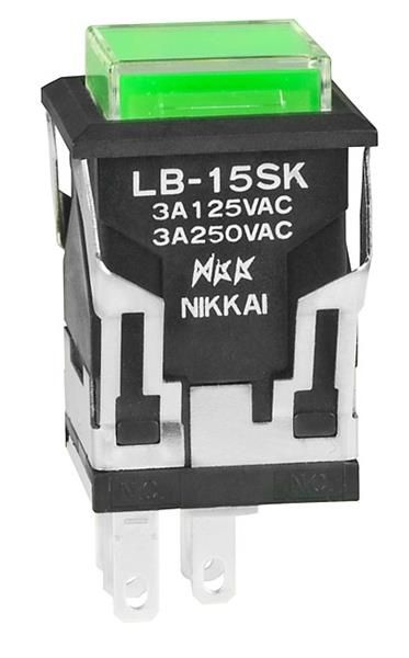LB15SKW01-JF electronic component of NKK Switches