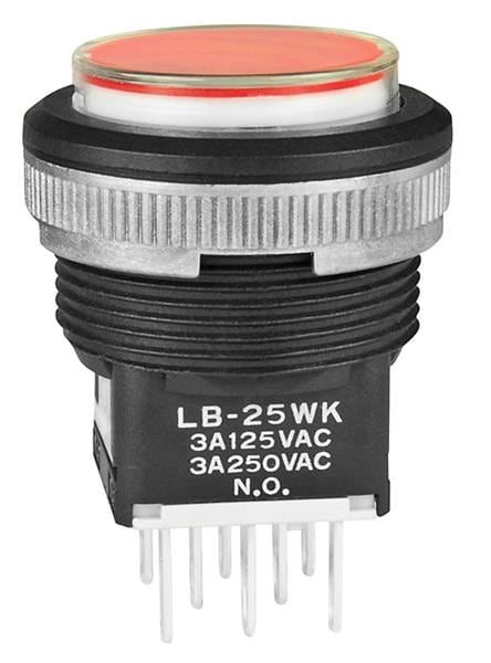 LB25WKW01-5C-JC electronic component of NKK Switches