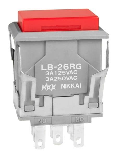 LB26RGW01-12-CJ electronic component of NKK Switches