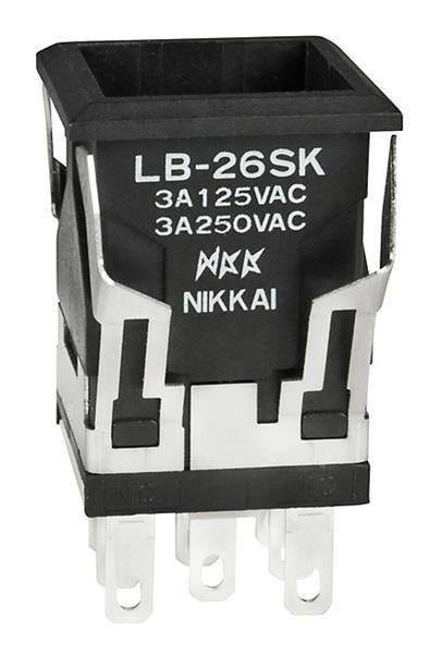 LB26SKW01 electronic component of NKK Switches