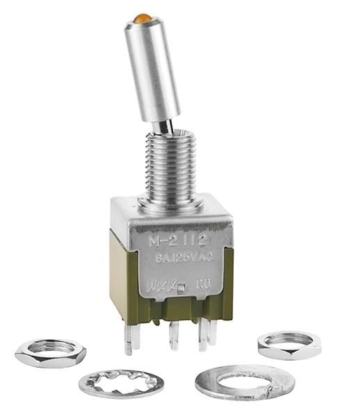 M2112LEW01 electronic component of NKK Switches