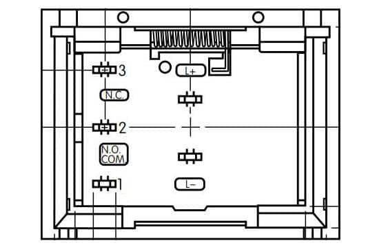 UB16VA001 electronic component of NKK Switches