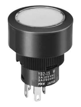 YB215X011 electronic component of NKK Switches