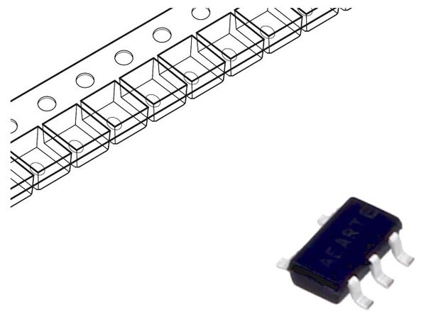 NL17SG125DFT2G electronic component of ON Semiconductor