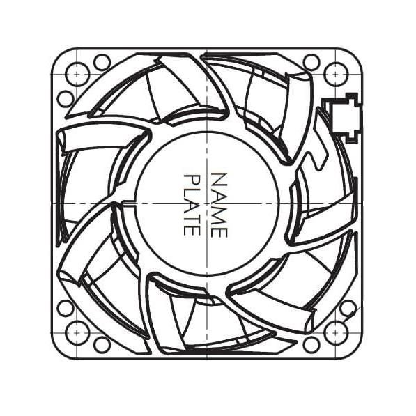 06038DA-12S-EU-D0 DC Fans