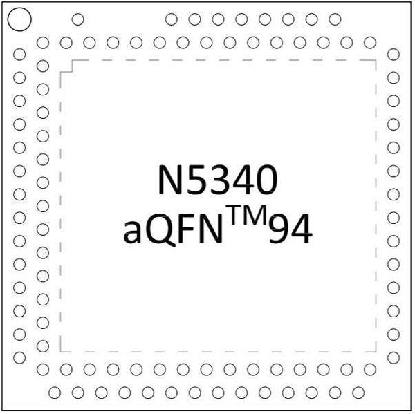 nRF5340-QKAA-R electronic component of Nordic
