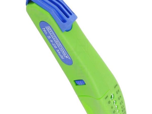 NO. S 4 - 28 MULTI GREEN LINE Wire Stripping & Cutting Tools